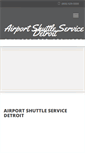 Mobile Screenshot of airportshuttleservicedetroit.com